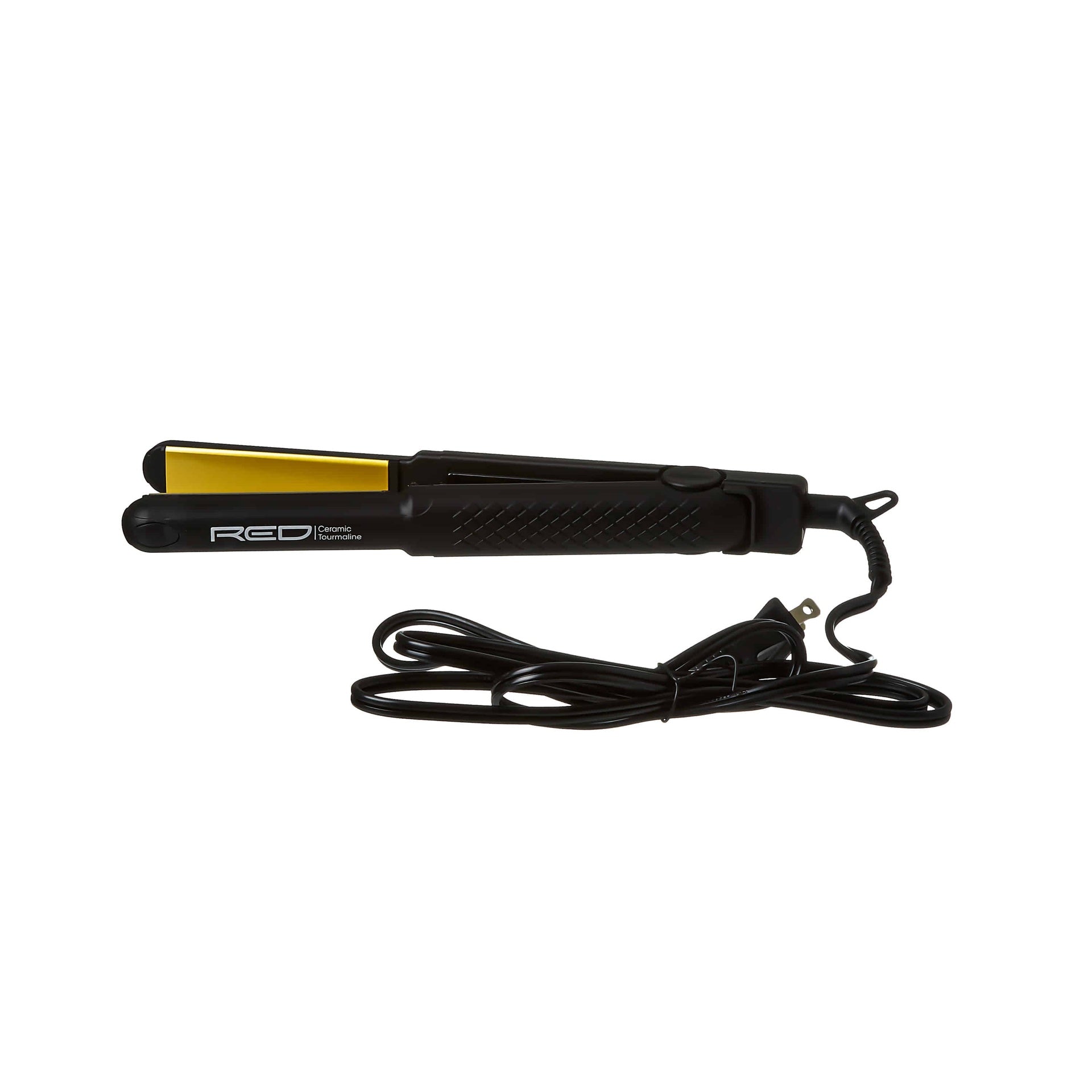 Red 0.75" Ceramic Flat Iron