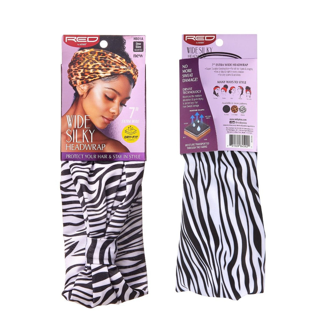 Red by Kiss Wide Silky Headwrap