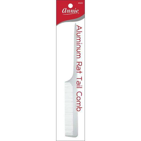 320-ANNIE ALUMINUM RAT TAIL COMB 8