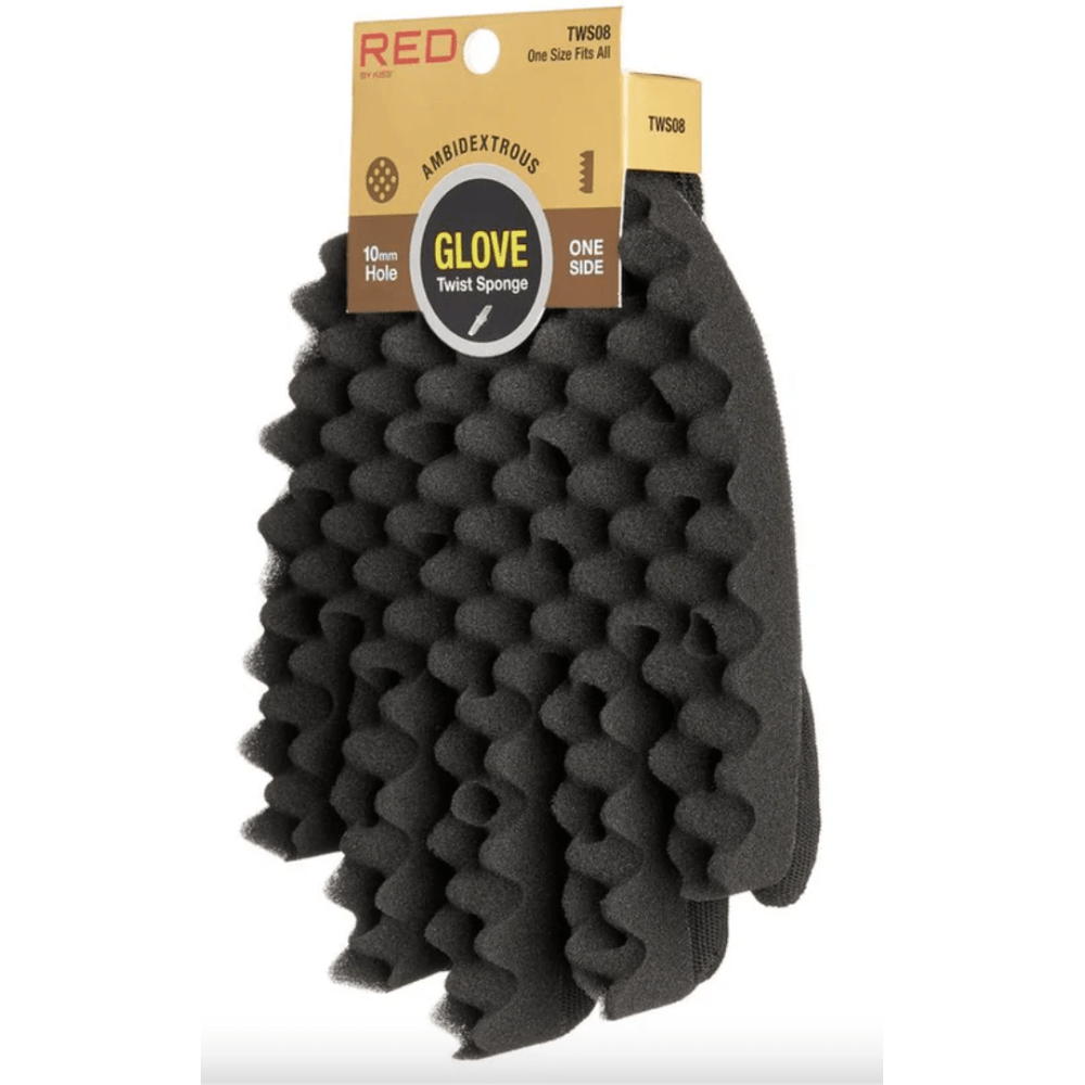 TWS08-RED TWIST SPONGE GLOVE