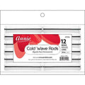 1104-ANNIE COLD WAVE ROD LONG 12CT WHITE