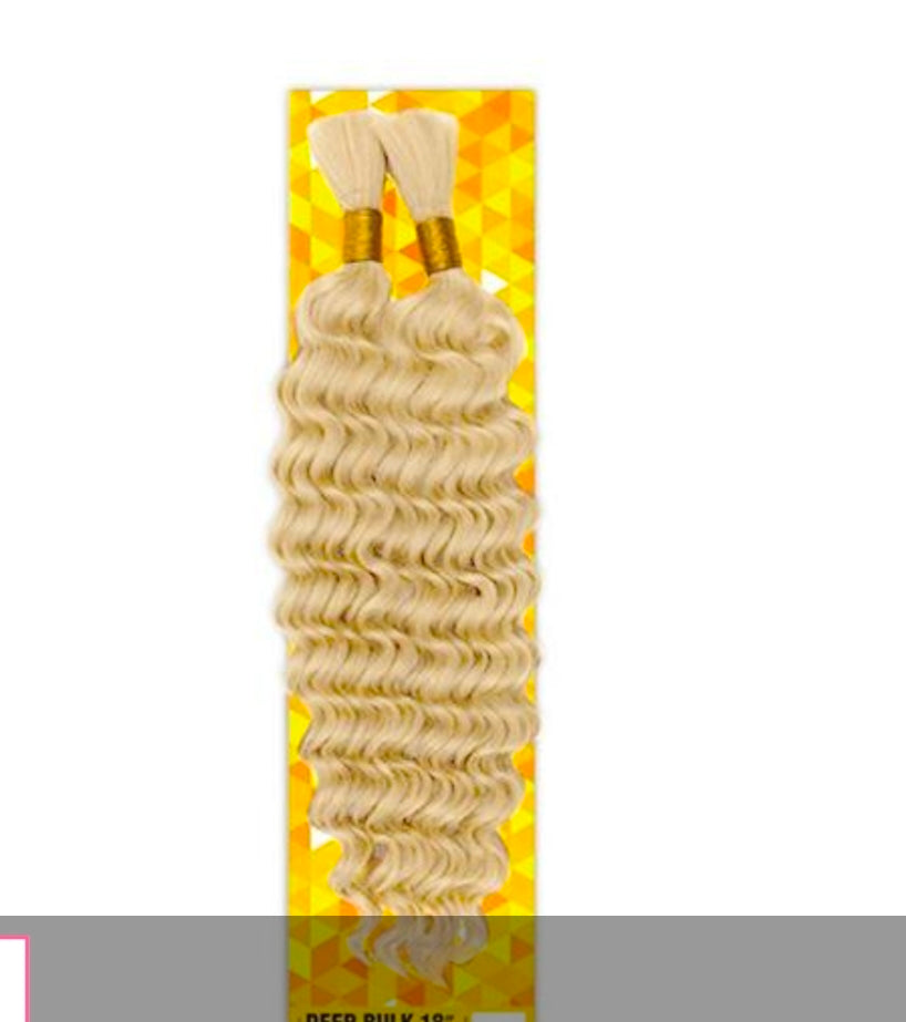 Shake n Go Freetress Deep Human Hair Bulk – Deep Bulk 18"