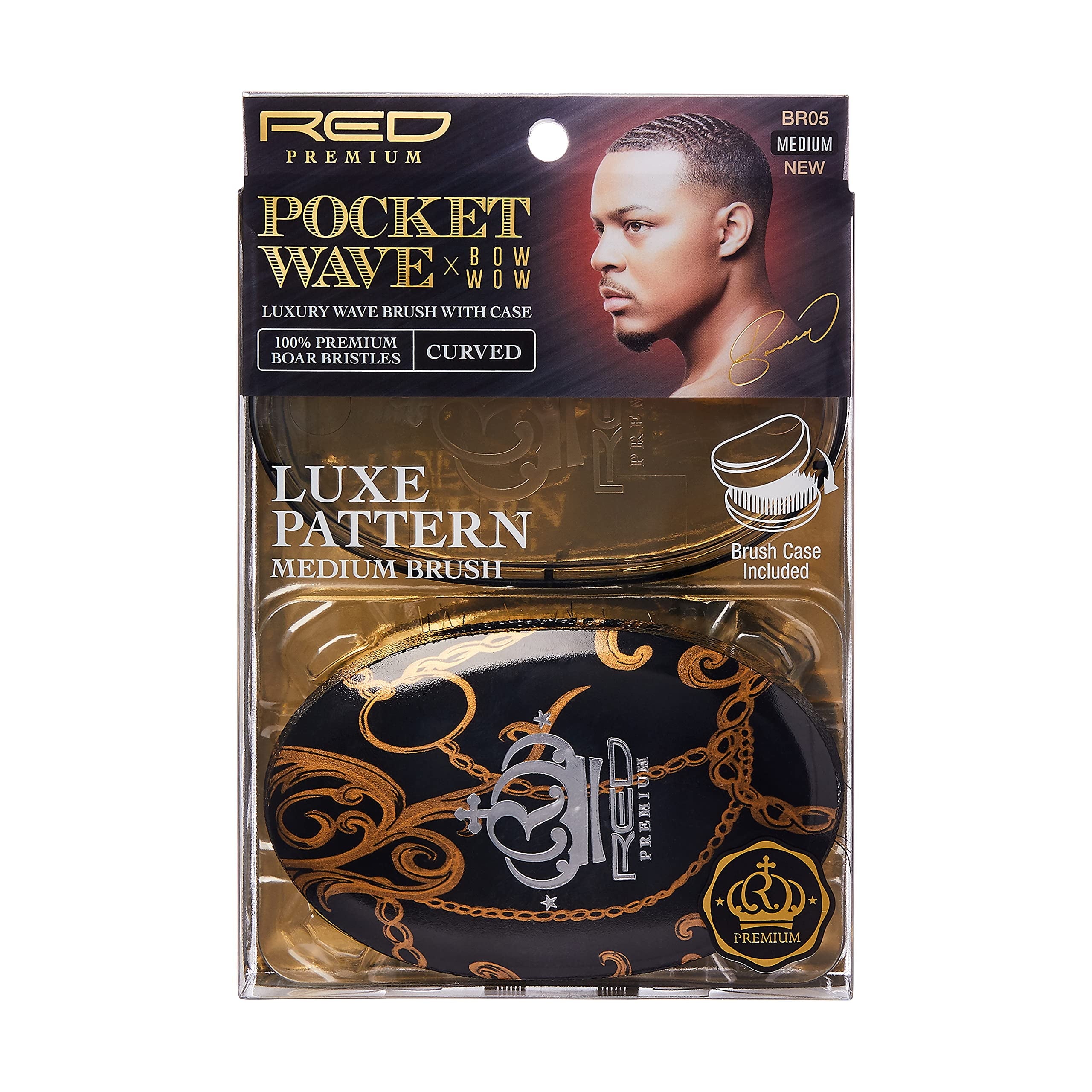 BR05-RPM DESIGNED POCKET BOAR BRUSH LUXE