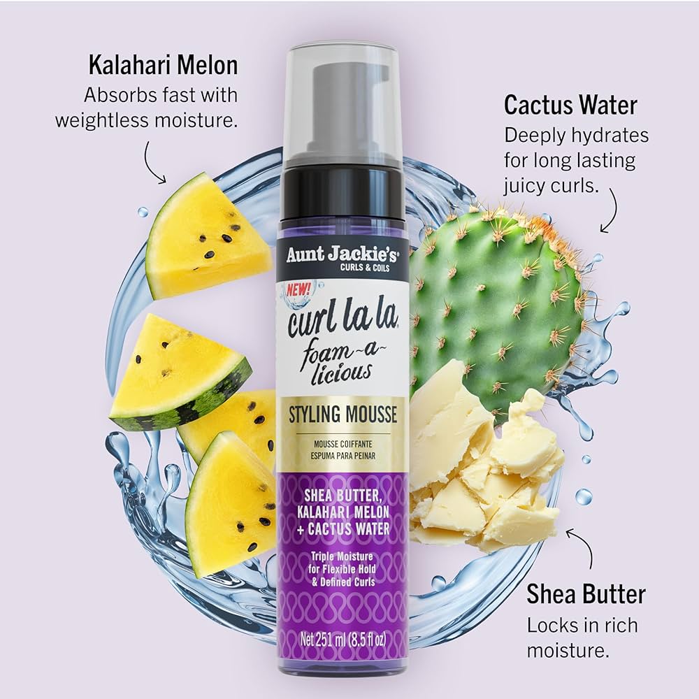 AUNT JACKIES MOUSSE SHEA BUTTER