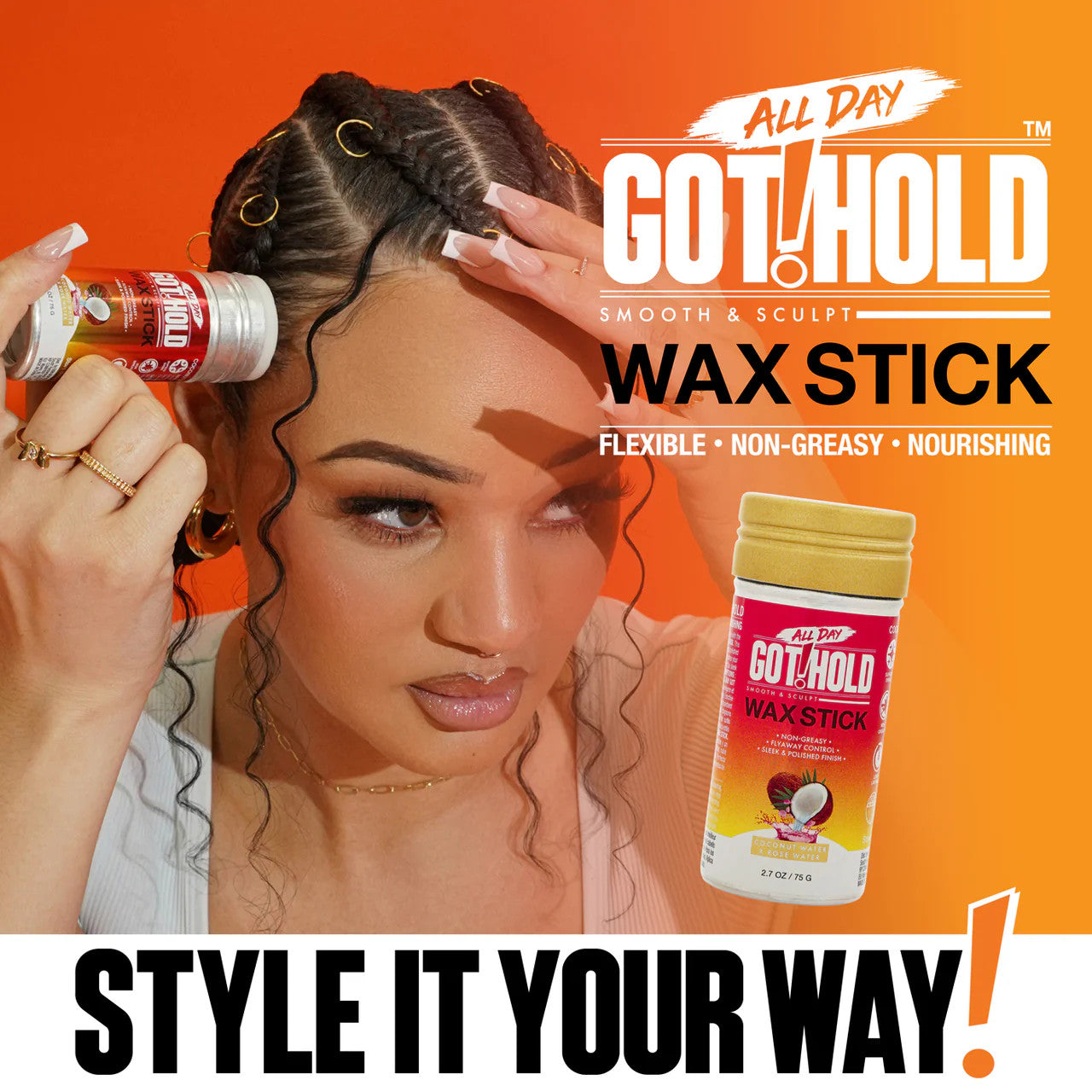 ALL DAY GOT HOLD WAX STICK 01 - 2.7OZ (75G)