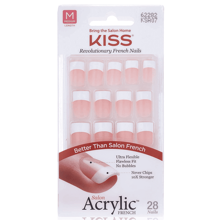 Kiss Revolutionary French Nails Medium,