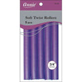 1205-ANNIE SOFT TWIST ROLLERS 7IN 5CT PURPLE