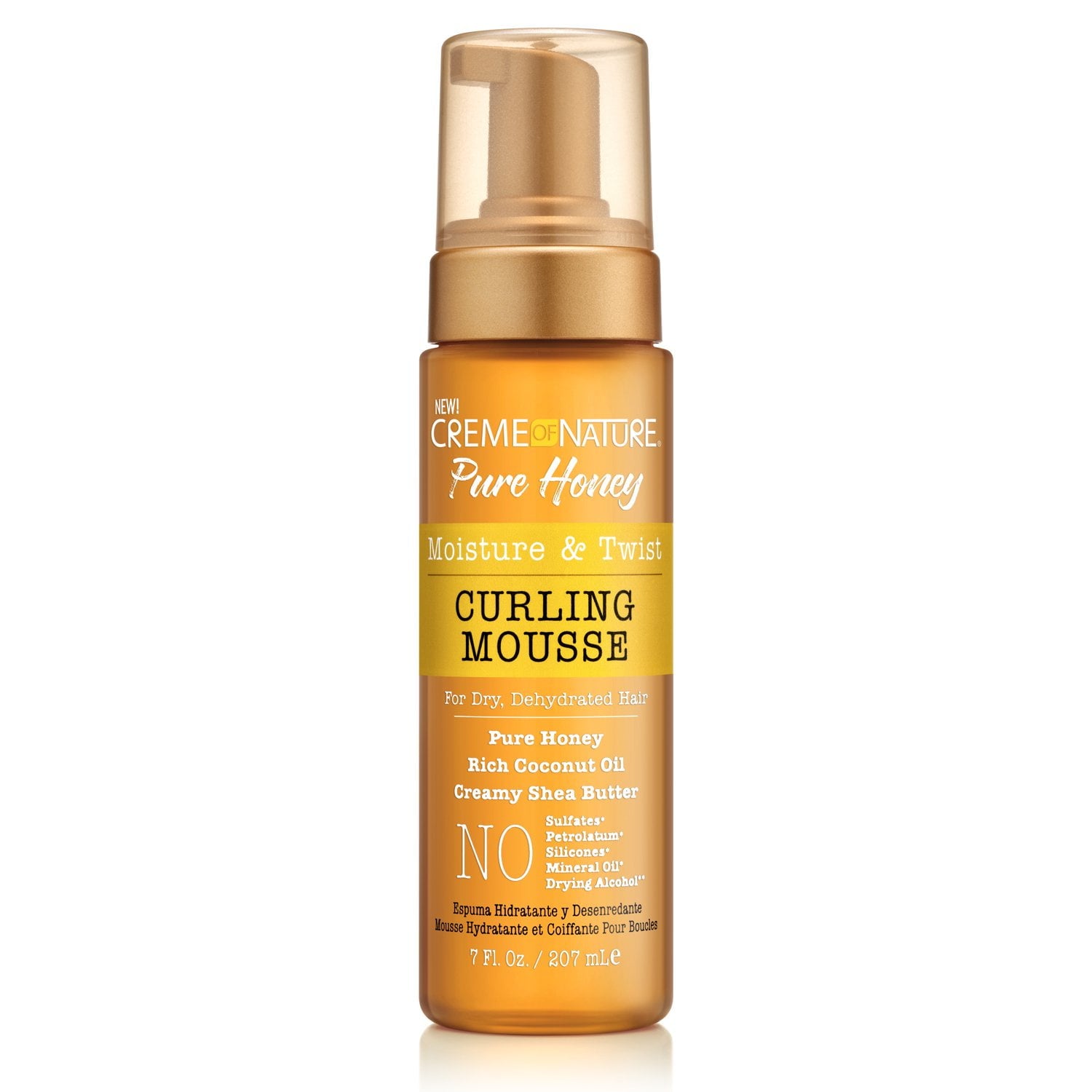 CRM/NAT PURE HONEY MOUSSE   7OZ