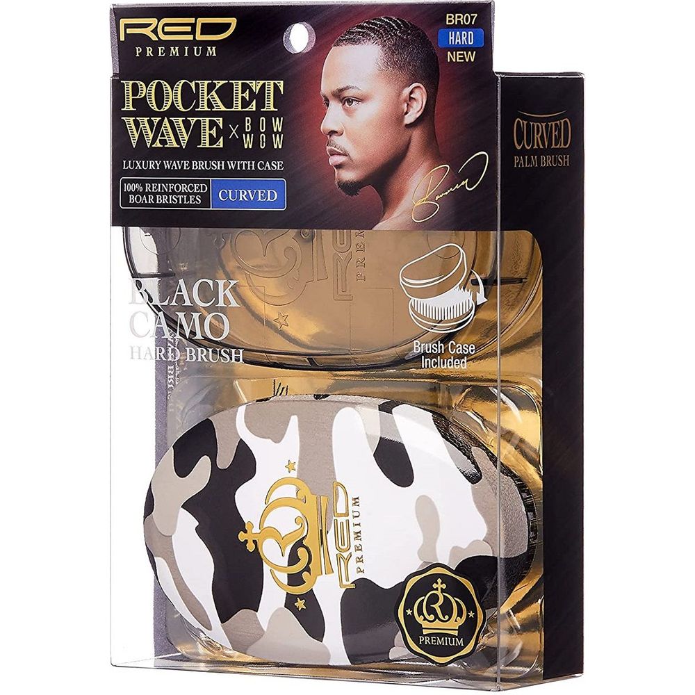BR07-RPM DESIGNED POCKET BOAR BRUSH BLK CAM