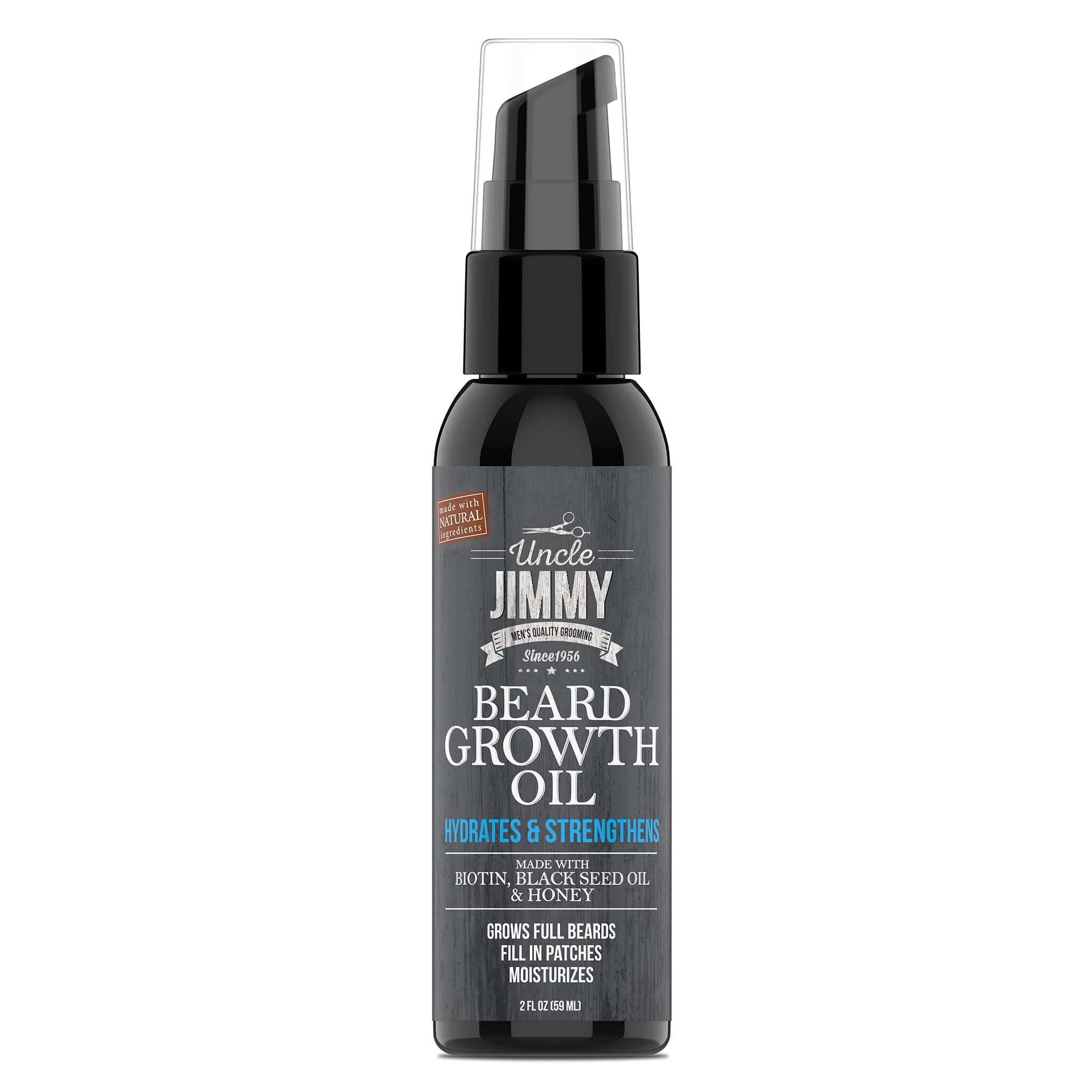 UNCLE JIMMY BEARD GROWTH OIL 2Z