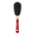 2367-ANNIE PEARLY FAN CUSHION STYLING BRUSH RED