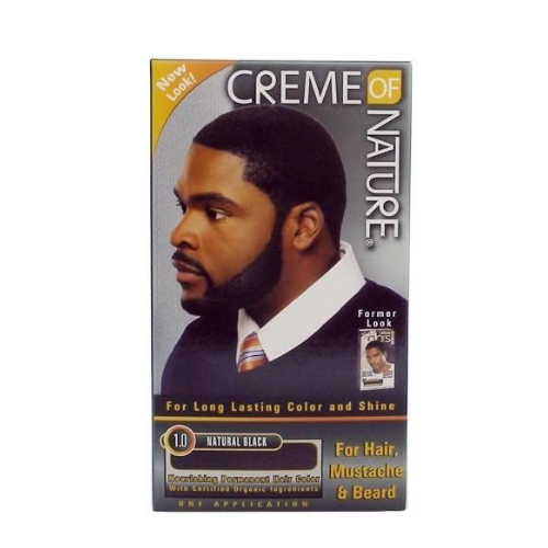 CREME OF NATURE MEN HAIR DYE natural black