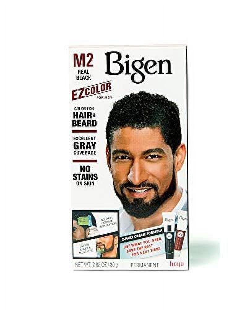 BIGEN EZ COLOR MEN- M2 [REAL BLACK] KIT
