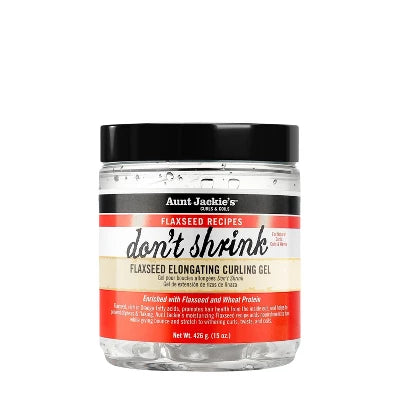 Aunt Jackie’s Don’t Shrink Flaxseed Elongating Curling Gel - 15 oz
