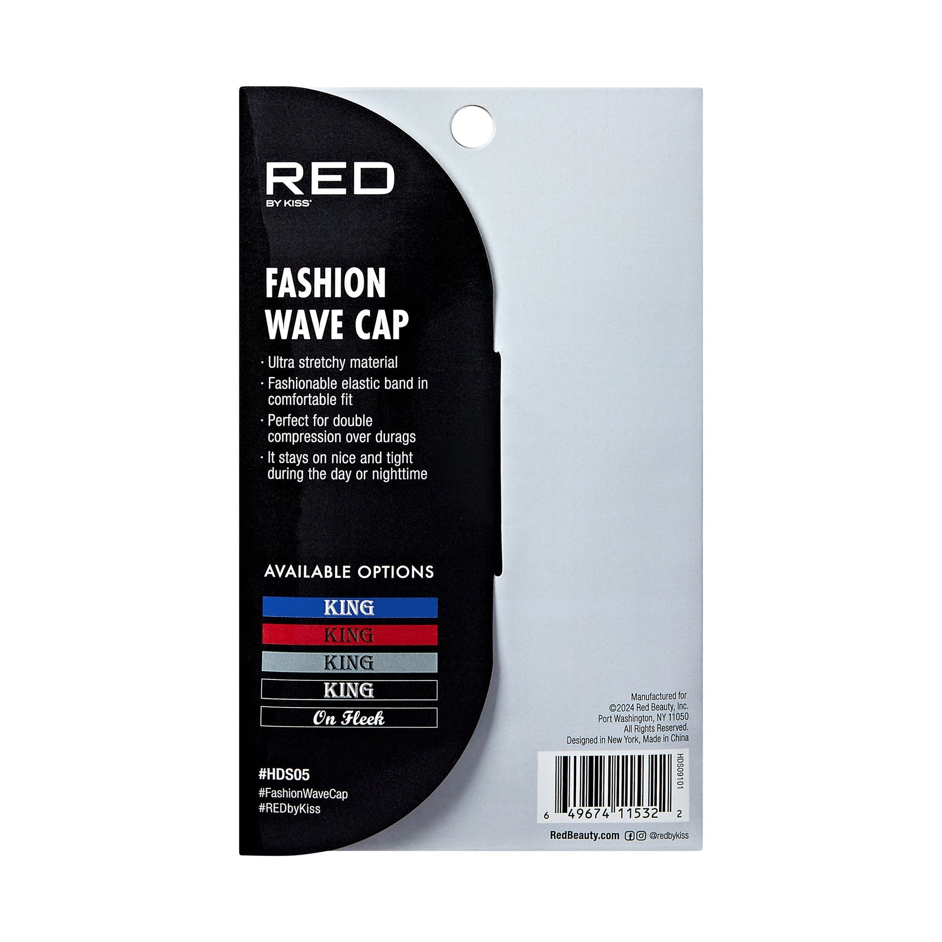 FASHION WAVE CAP JUMBO KING, RED