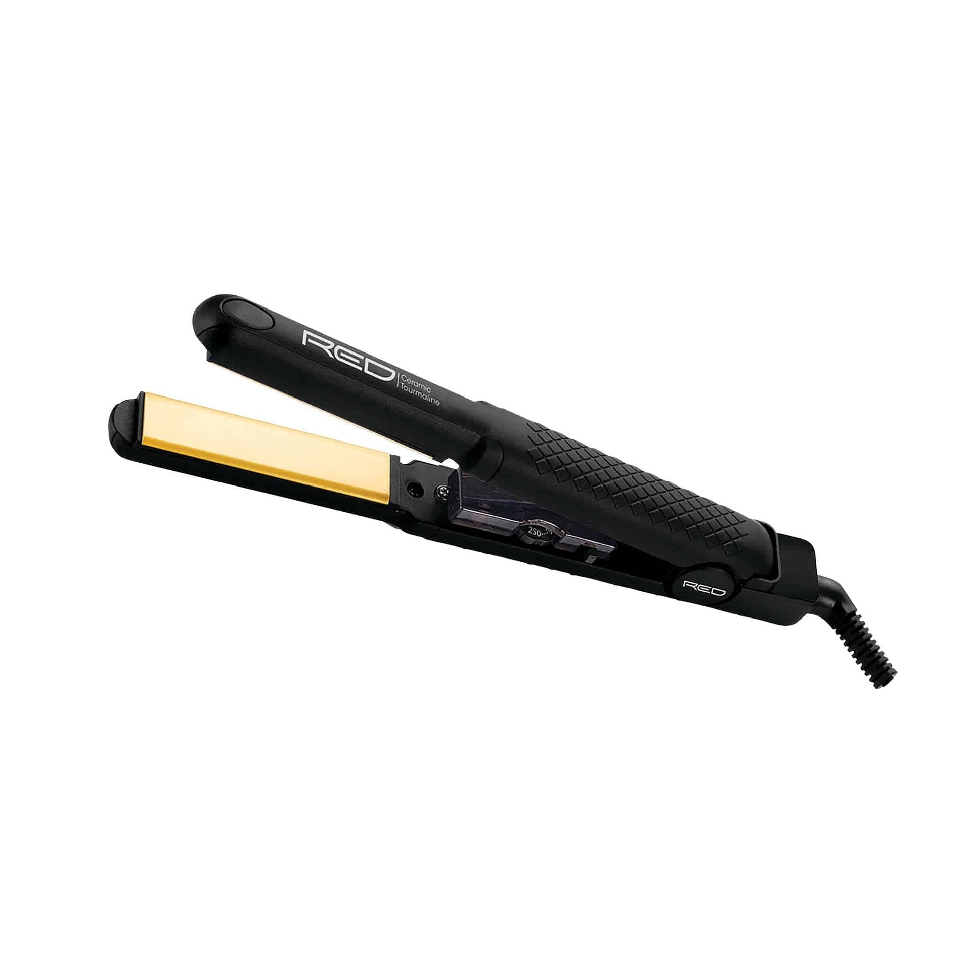 Red 0.75" Ceramic Flat Iron