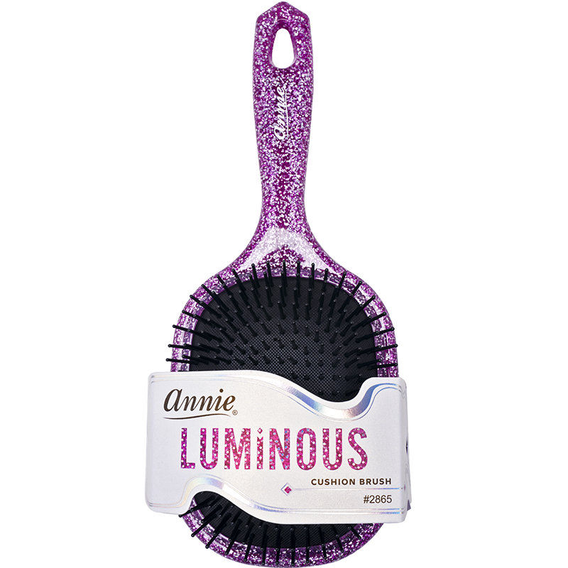 ANNIE LUMINOUS PADDLE BRUSH JUMBO ASST. COLOR