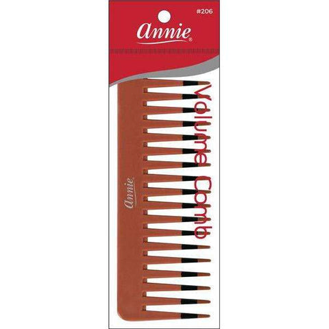206-ANNIE VOLUME COMB ASST COLOR TWO TONE