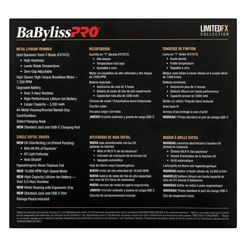 BABYLISS UV FOIL